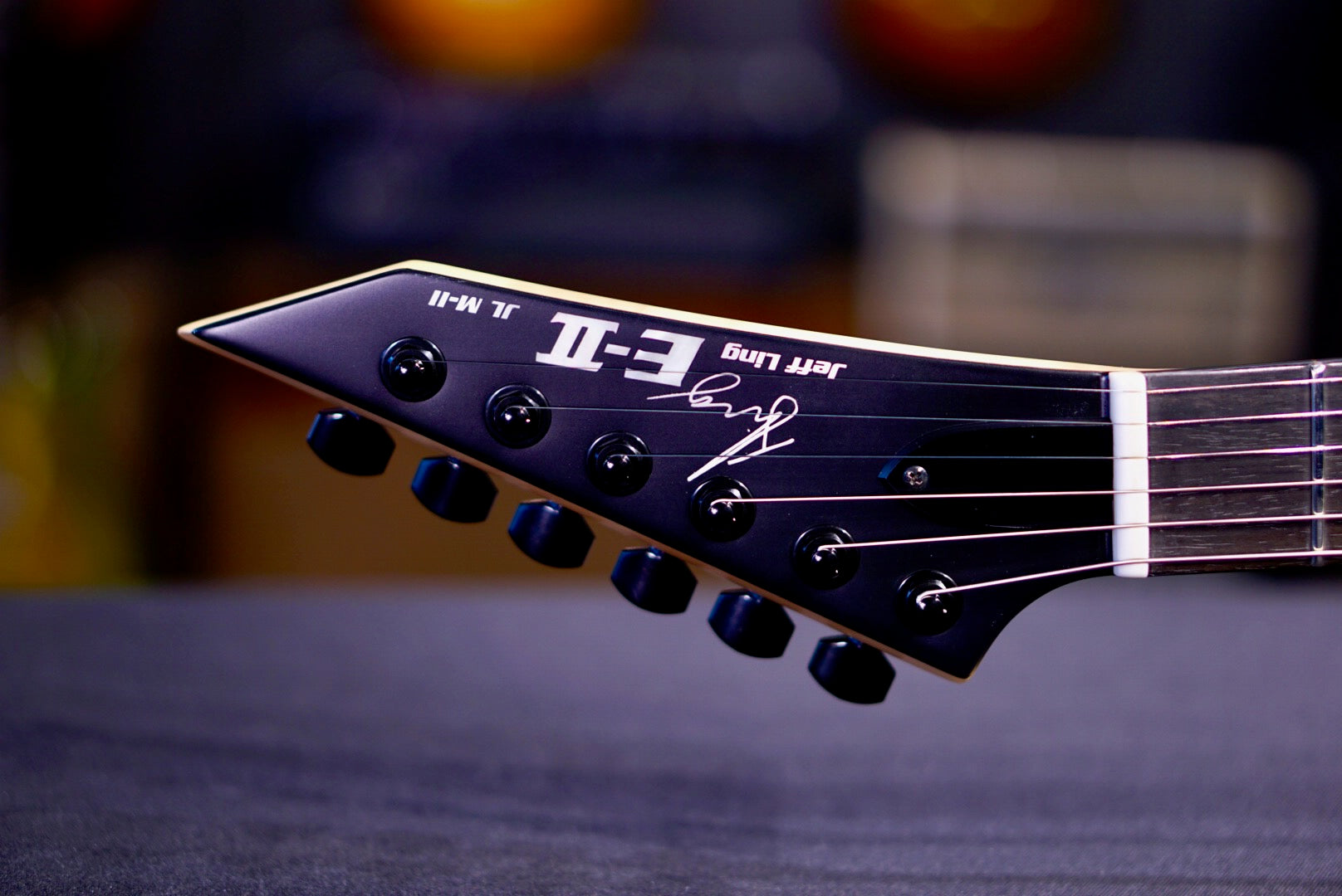 ESP E-II JL-1 M-II NT Jeff Ling signature PARKWAY DRIVE  Black satin  Es5355253