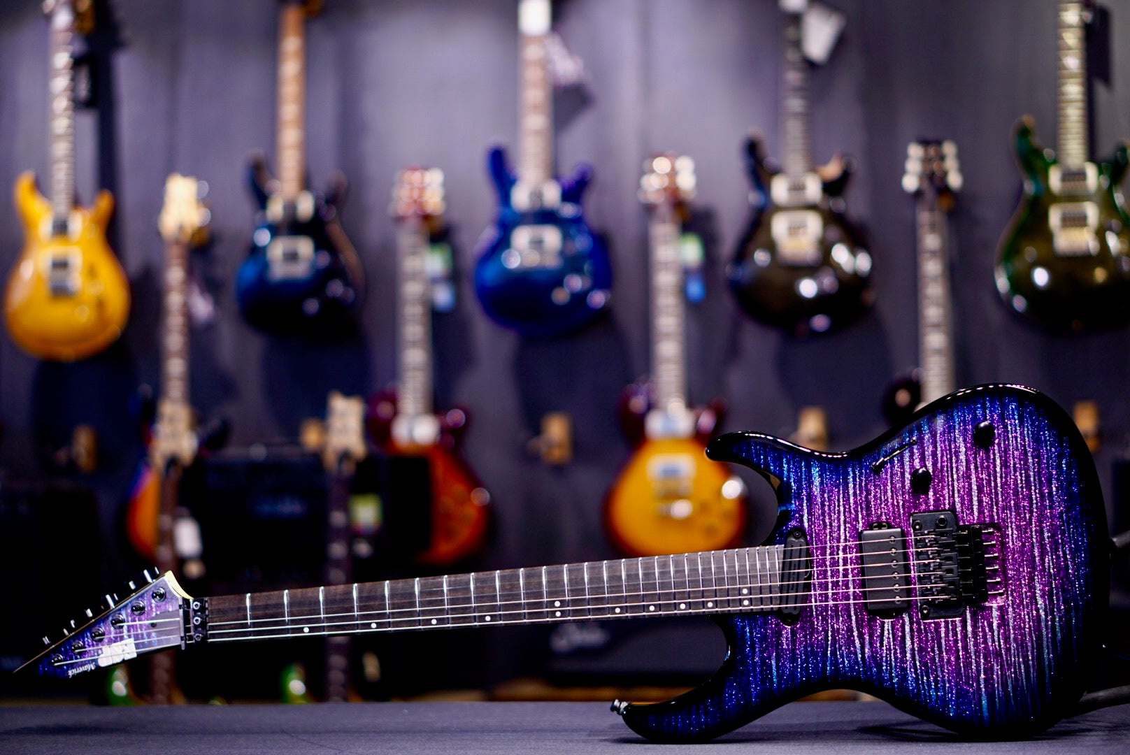 ESP Maverick Glitter storm violet E8711252 V2
