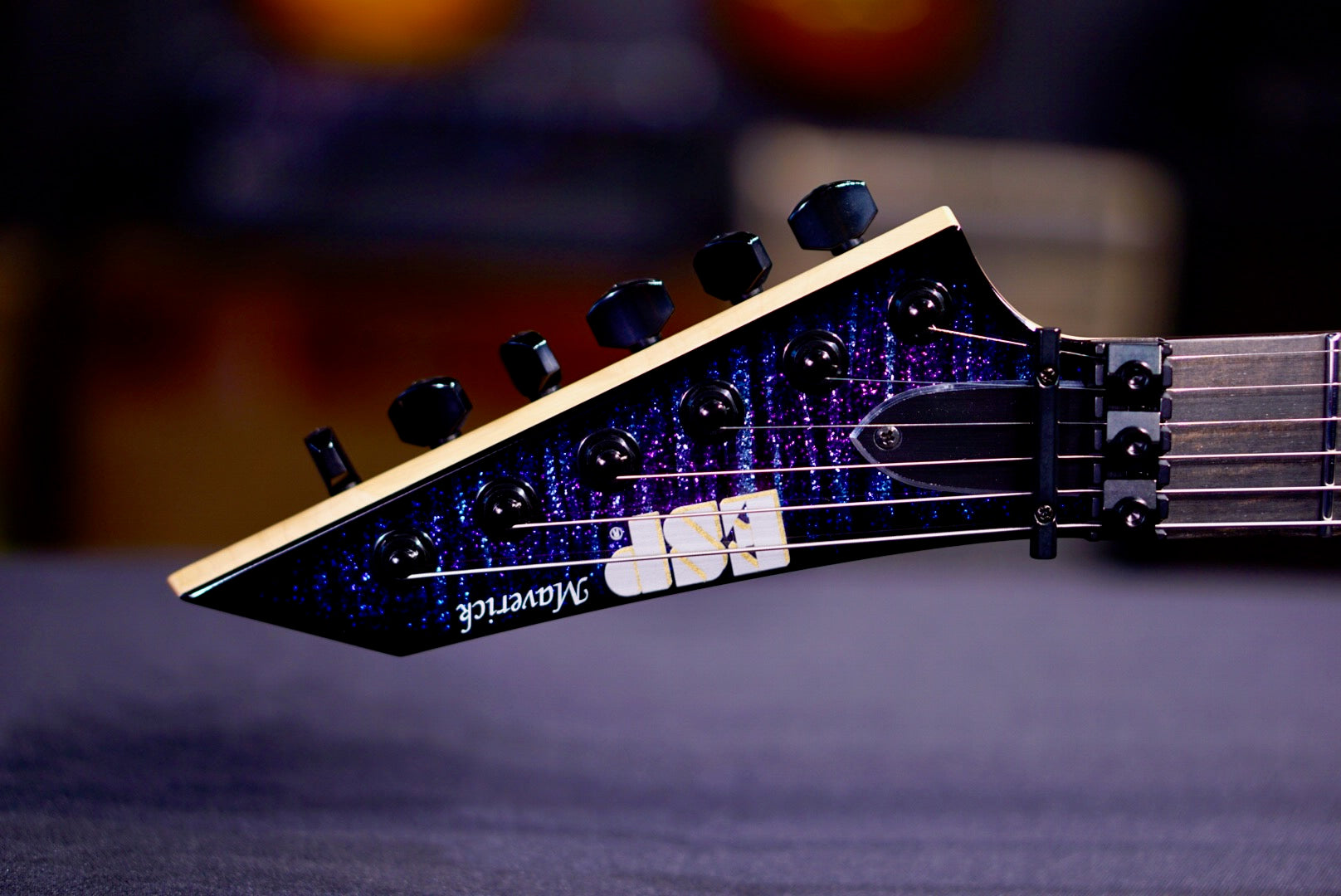 ESP Maverick Glitter storm violet E8711252 V2
