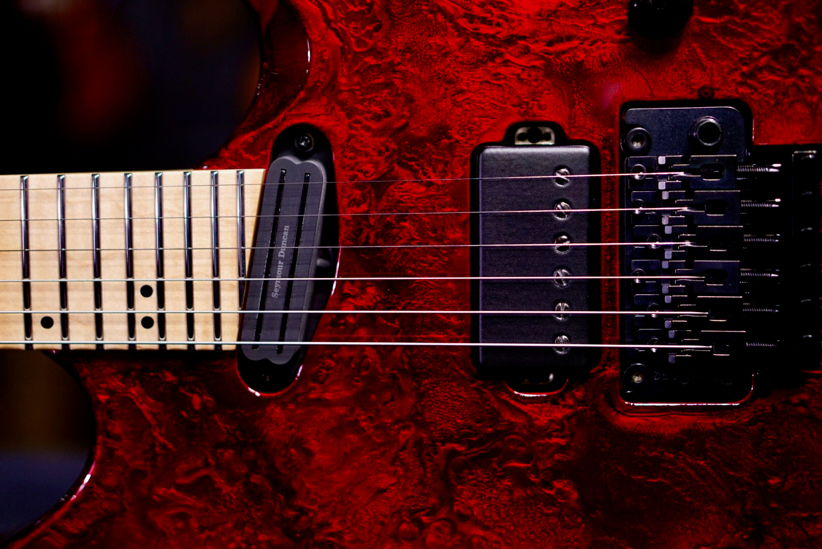 ESP Maverick Liquid Metal Lava E3611252 V2