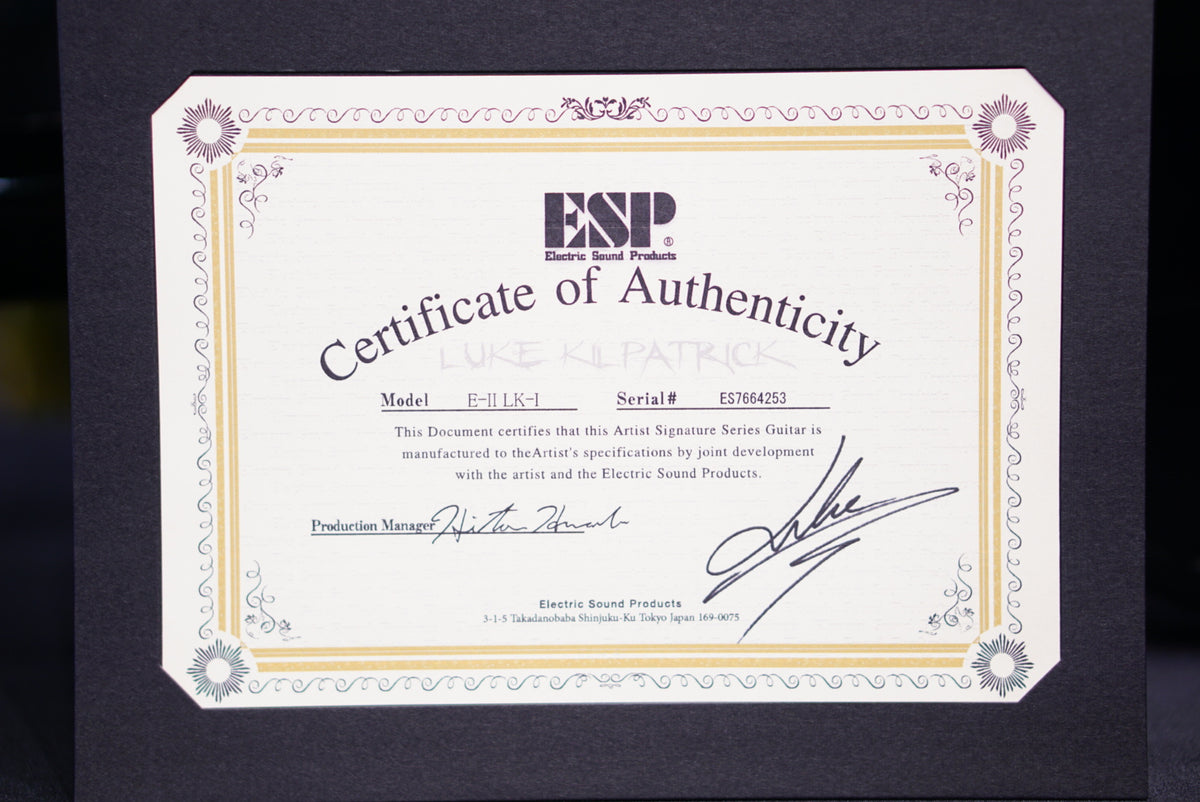 ESP E-II LUKE KILPATRICK - Parkway Drive ES7664253