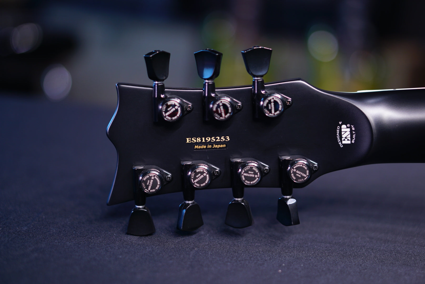 ESP E-II ECLIPSE-7 Black Satin EVERTUNE ES8195253