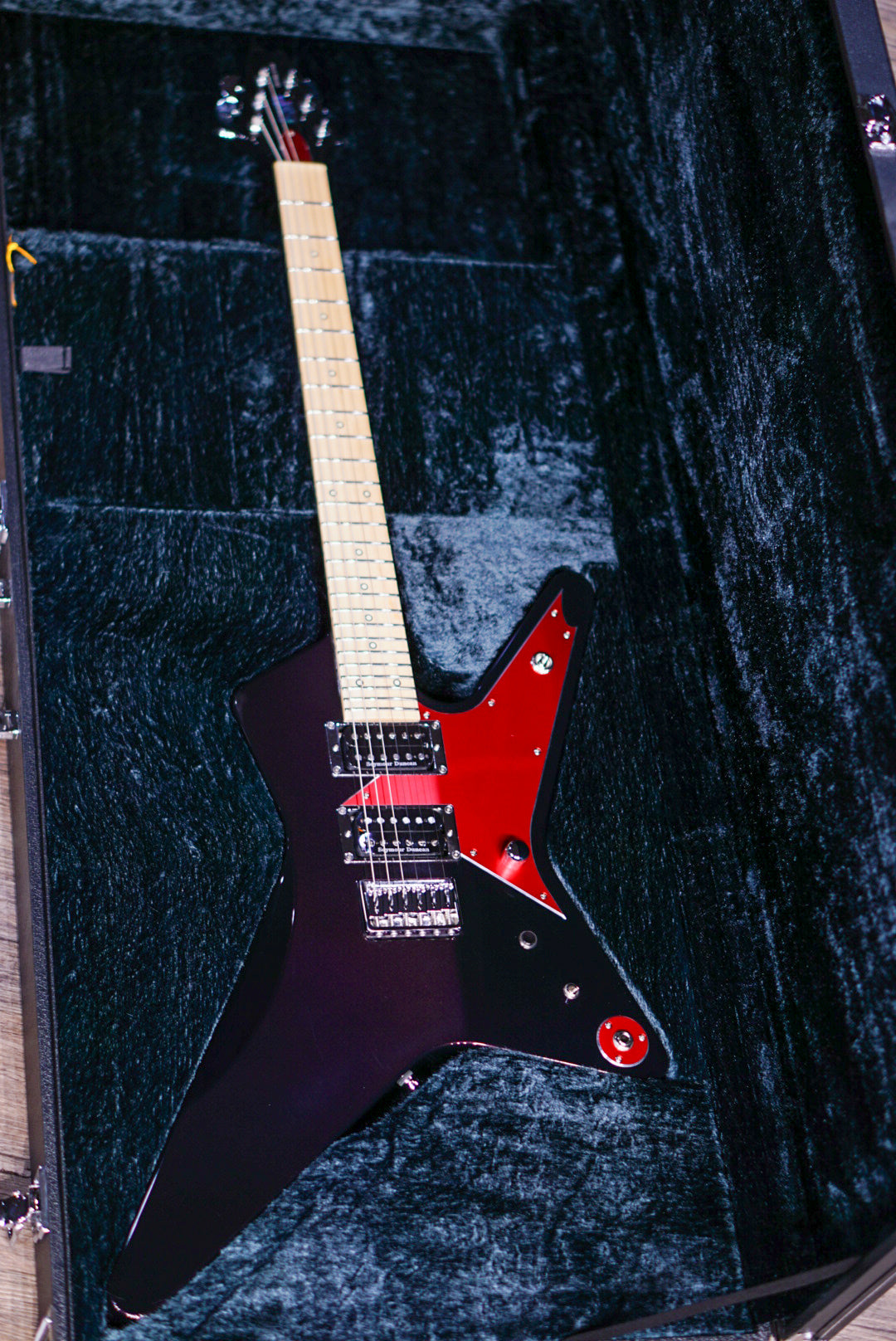 ESP THE CRYING STAR NT Black w/FF Red E6201232