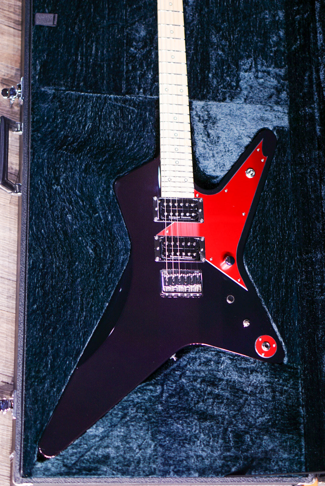 ESP THE CRYING STAR NT Black w/FF Red E6201232