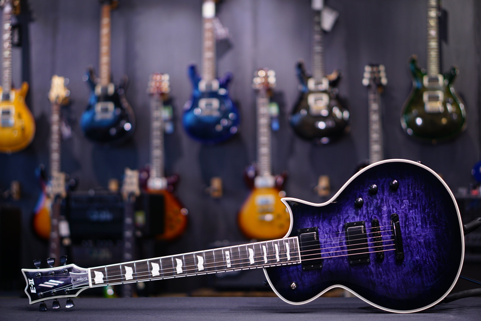 ESP Eclipse CTM DB/E Liquid Metal Purple E4651252
