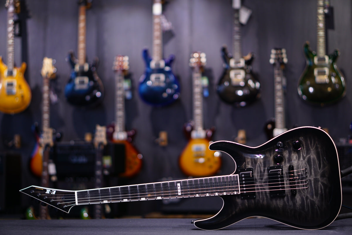 ESP E-II Horizon NT-II See Thru Black Sunburst ES1265253