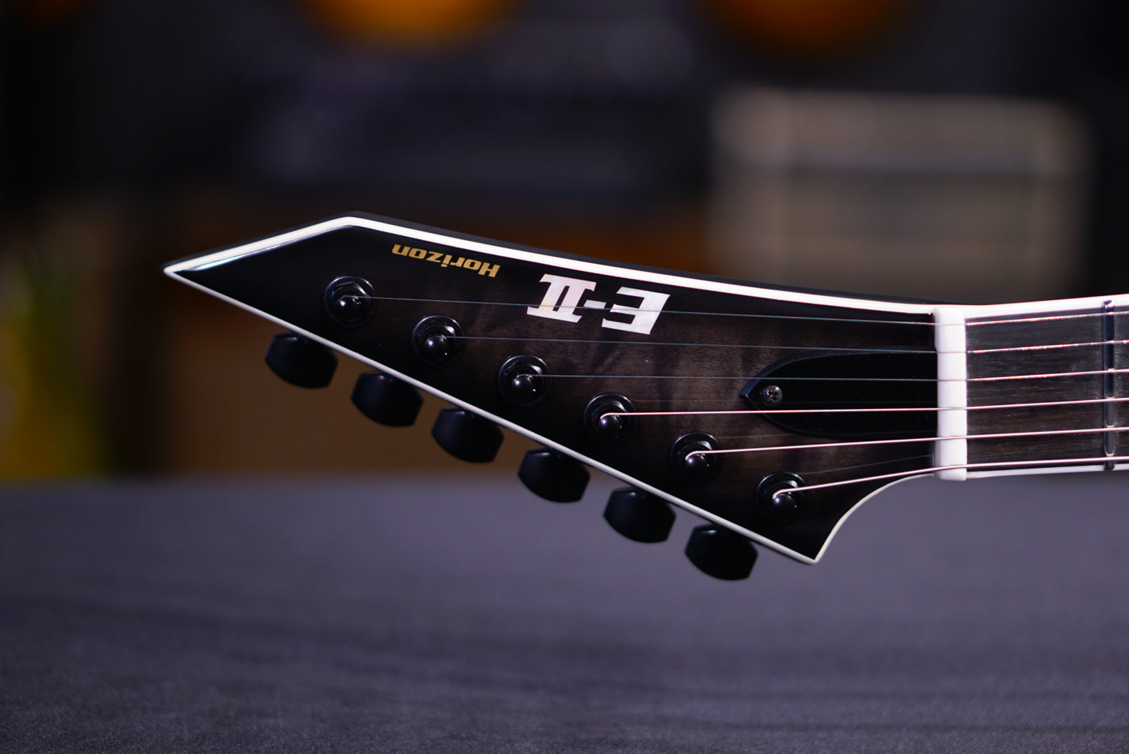ESP E-II Horizon NT-II See Thru Black Sunburst ES1265253