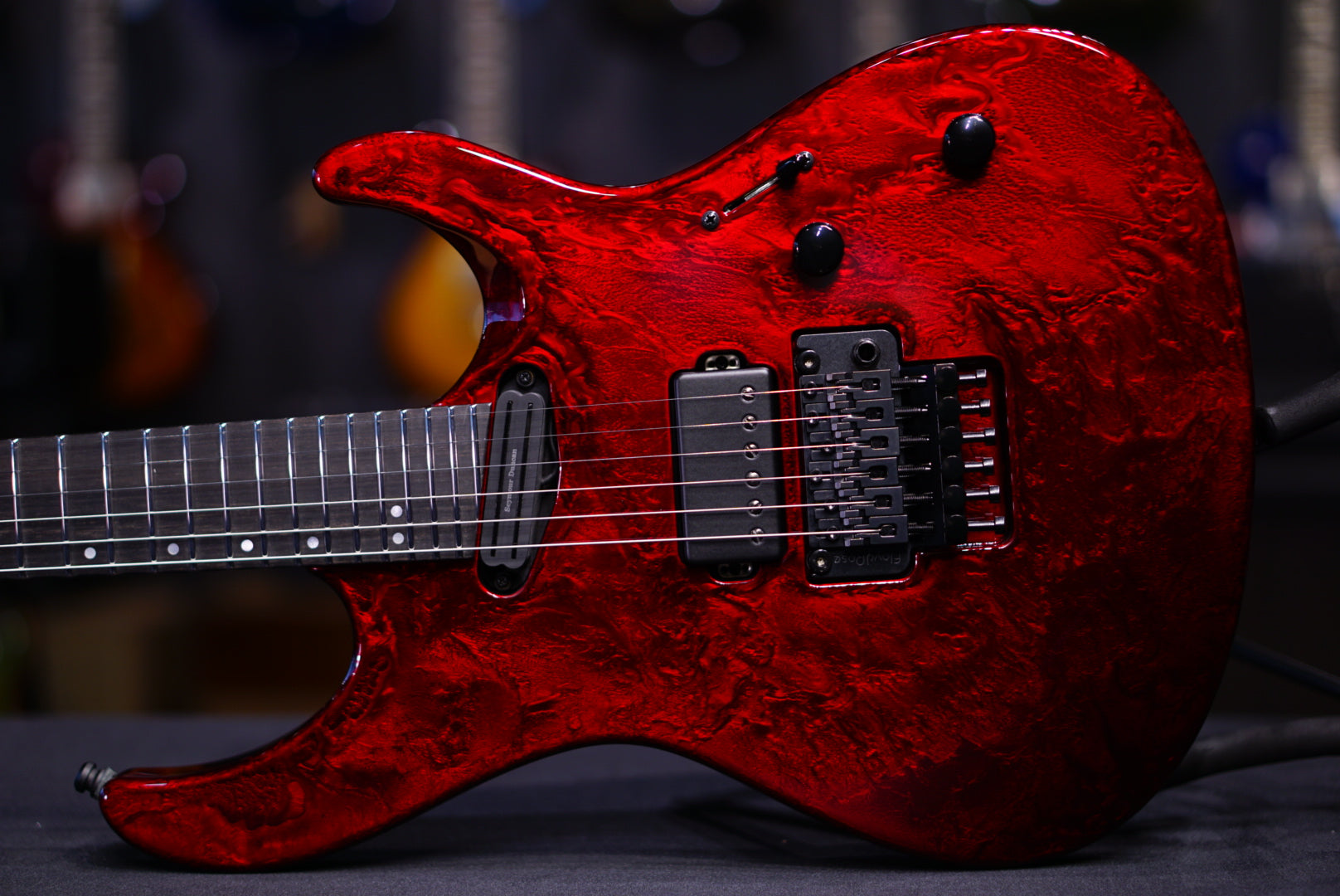 ESP Maverick Liquid Metal Lava V2 E5711252