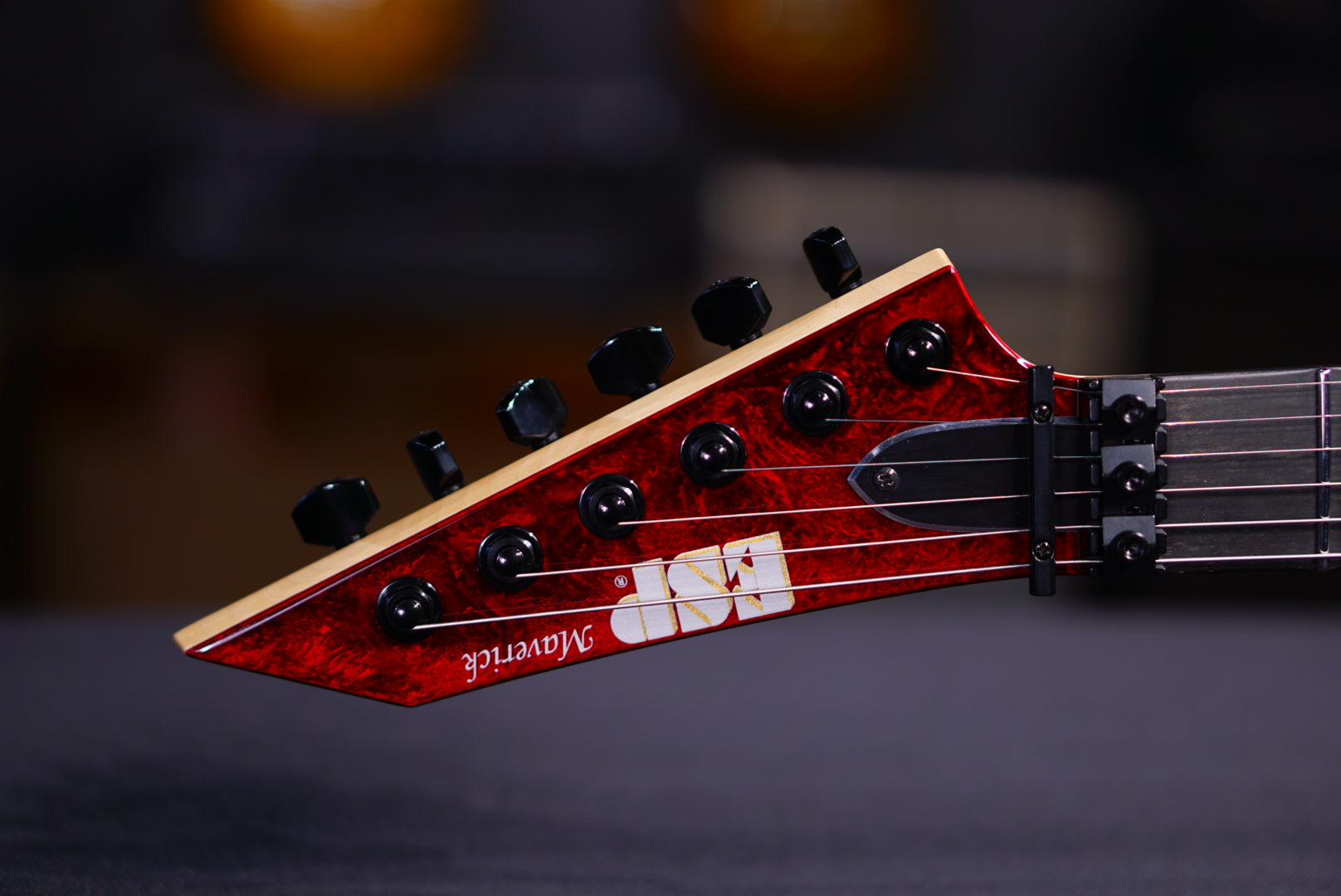 ESP Maverick Liquid Metal Lava V2 E5711252