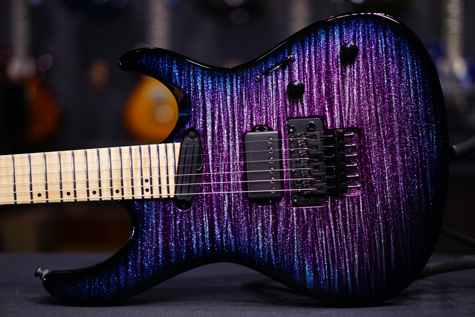 ESP Maverick Glitter storm violet E4611252 V2