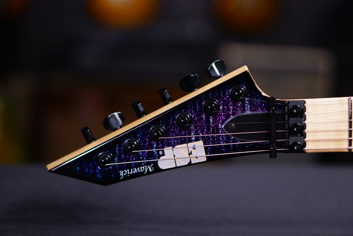 ESP Maverick Glitter storm violet E4611252 V2