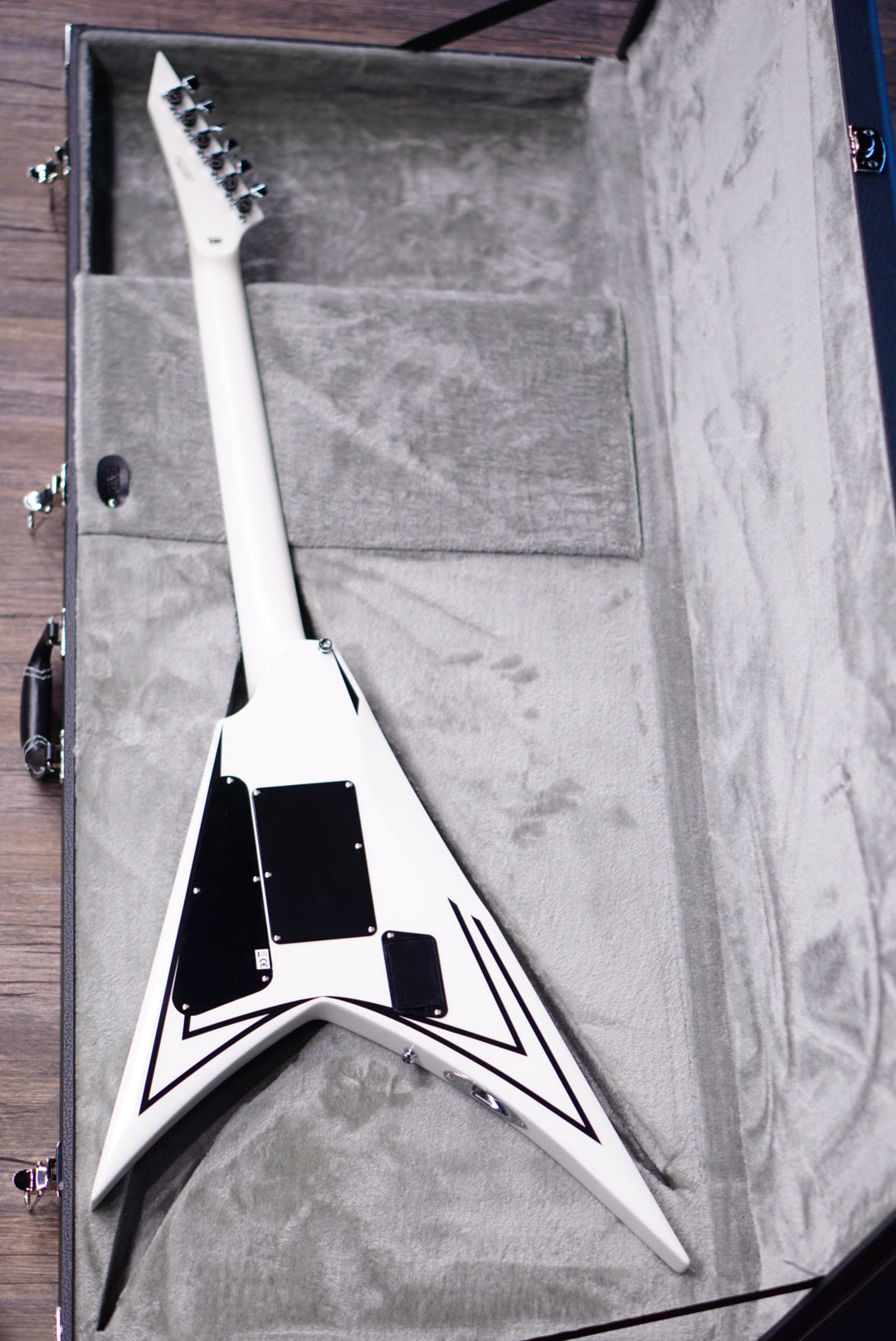 ESP E-II SV White Black Stripes ES3730263