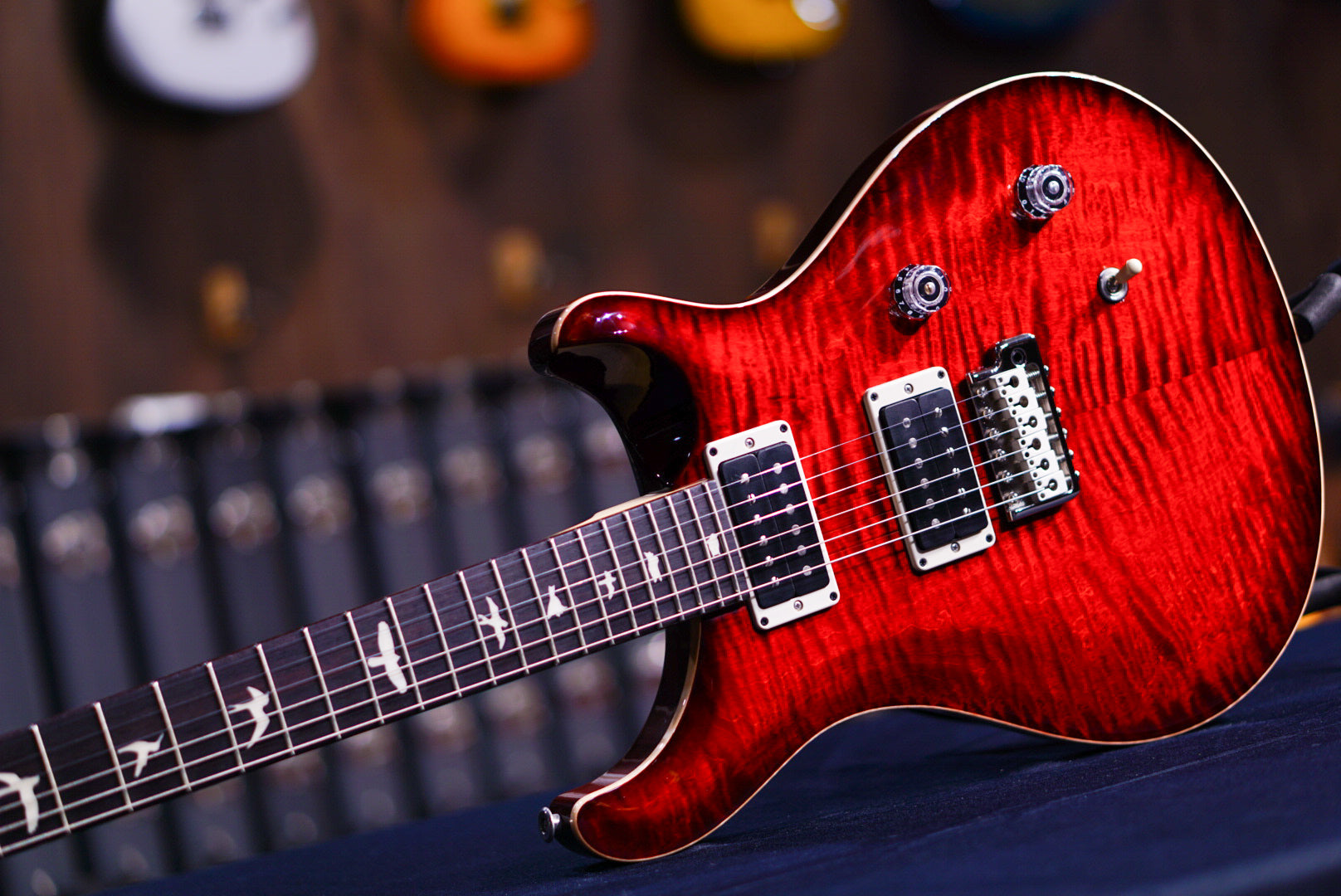 PRS CE24 Fire red burst 0374964