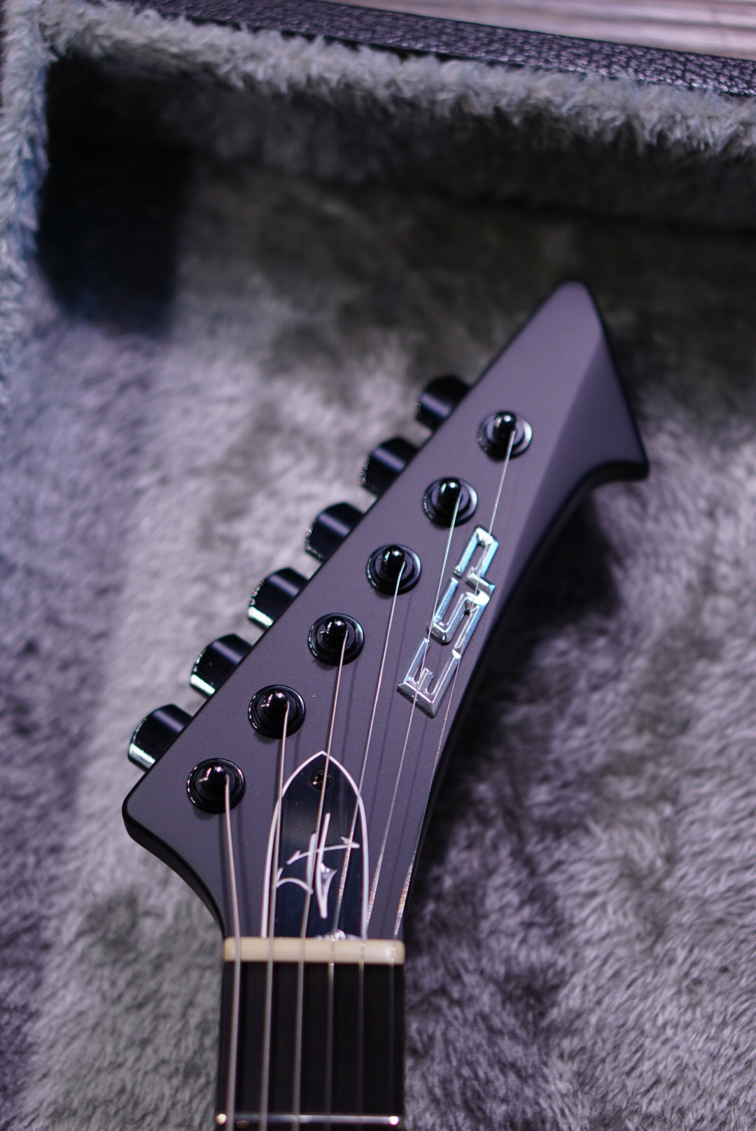 ESP Vulture James Hetfield Black Satin EJHV0241
