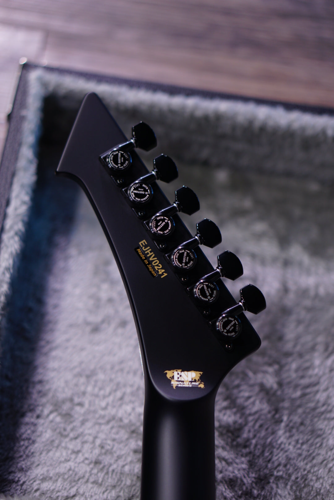 ESP Vulture James Hetfield Black Satin EJHV0241