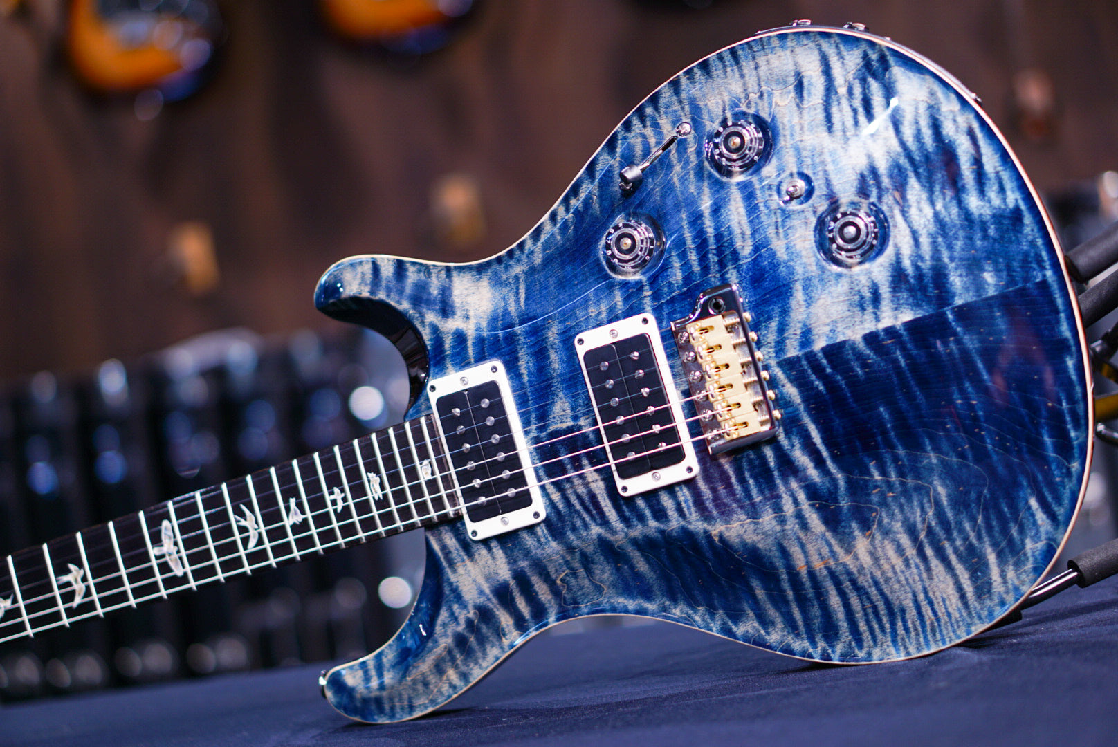 PRS Custom 24 Piezo whale blue 0378933