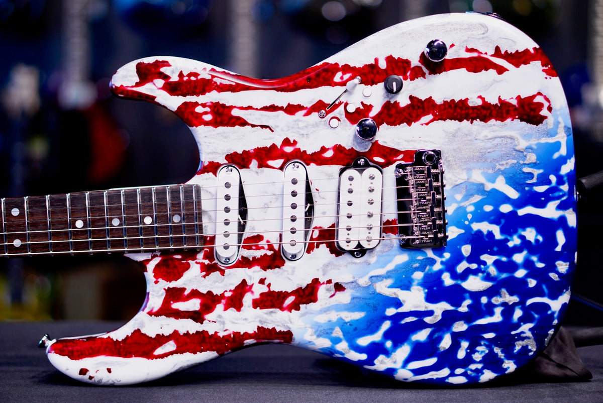 James Tyler Studio Elite HDX USA 250 Limited Edition Stars & Stripes Shmear 26466