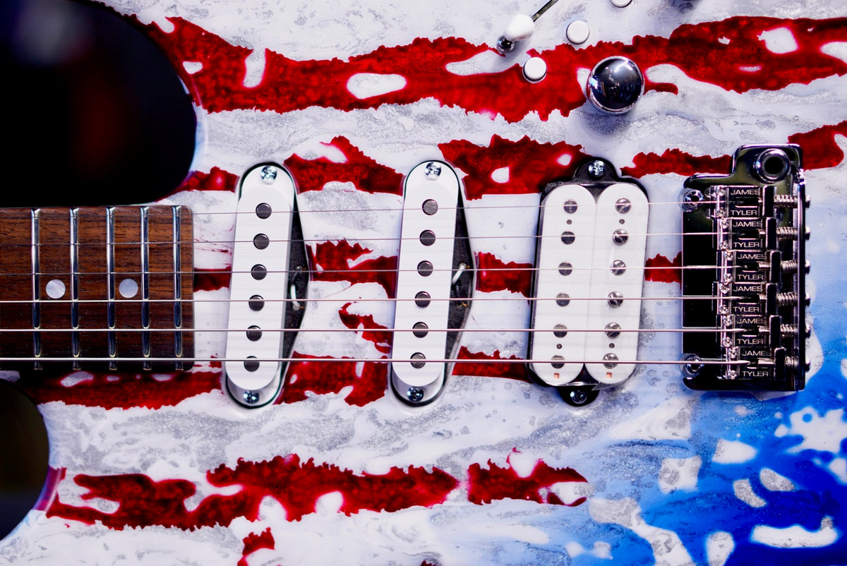James Tyler Studio Elite HDX USA 250 Limited Edition Stars & Stripes Shmear 26465