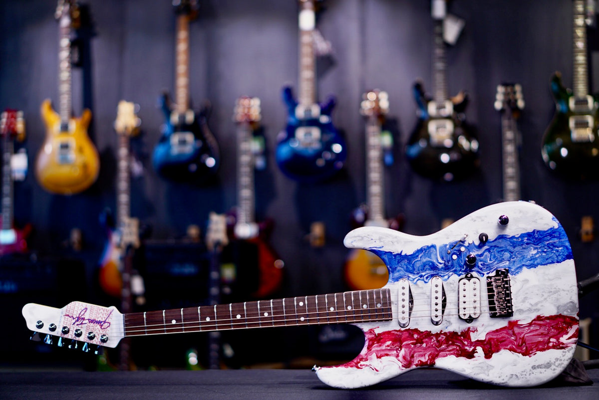 James Tyler Studio Elite HDX USA 250 Limited Edition Red , White & Blue Shmear 26464