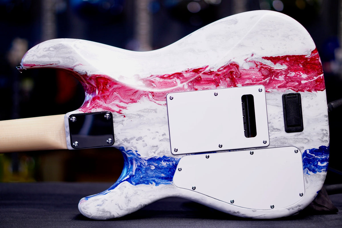 James Tyler Studio Elite HDX USA 250 Limited Edition Red , White & Blue Shmear 26464