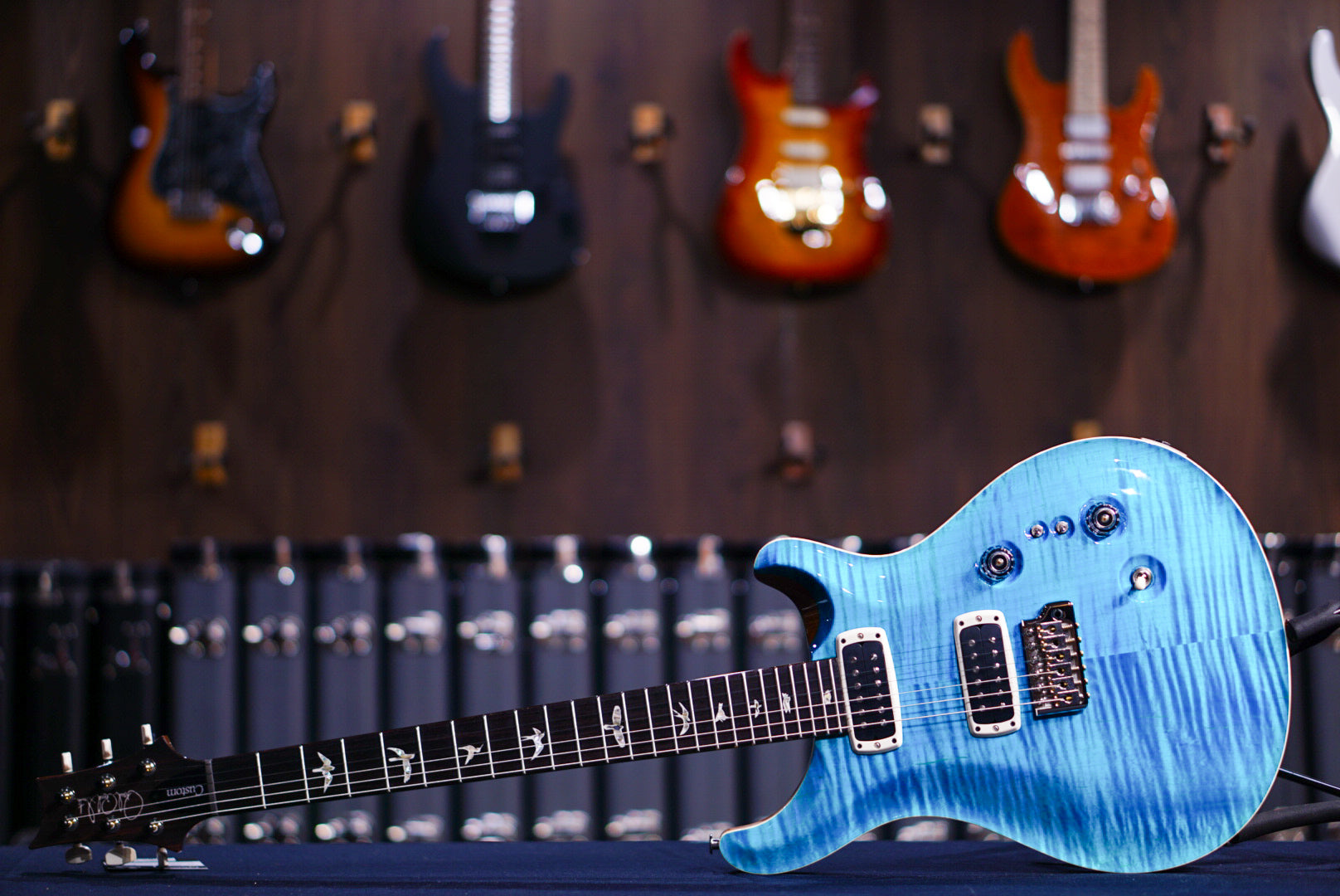 PRS Custom 24-08 Carroll Blue 0382388