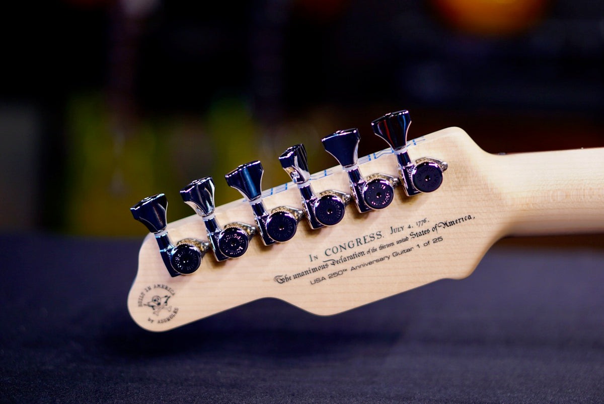 James Tyler Studio Elite HDX USA 250 Limited Edition Red , White & Blue Shmear 26463