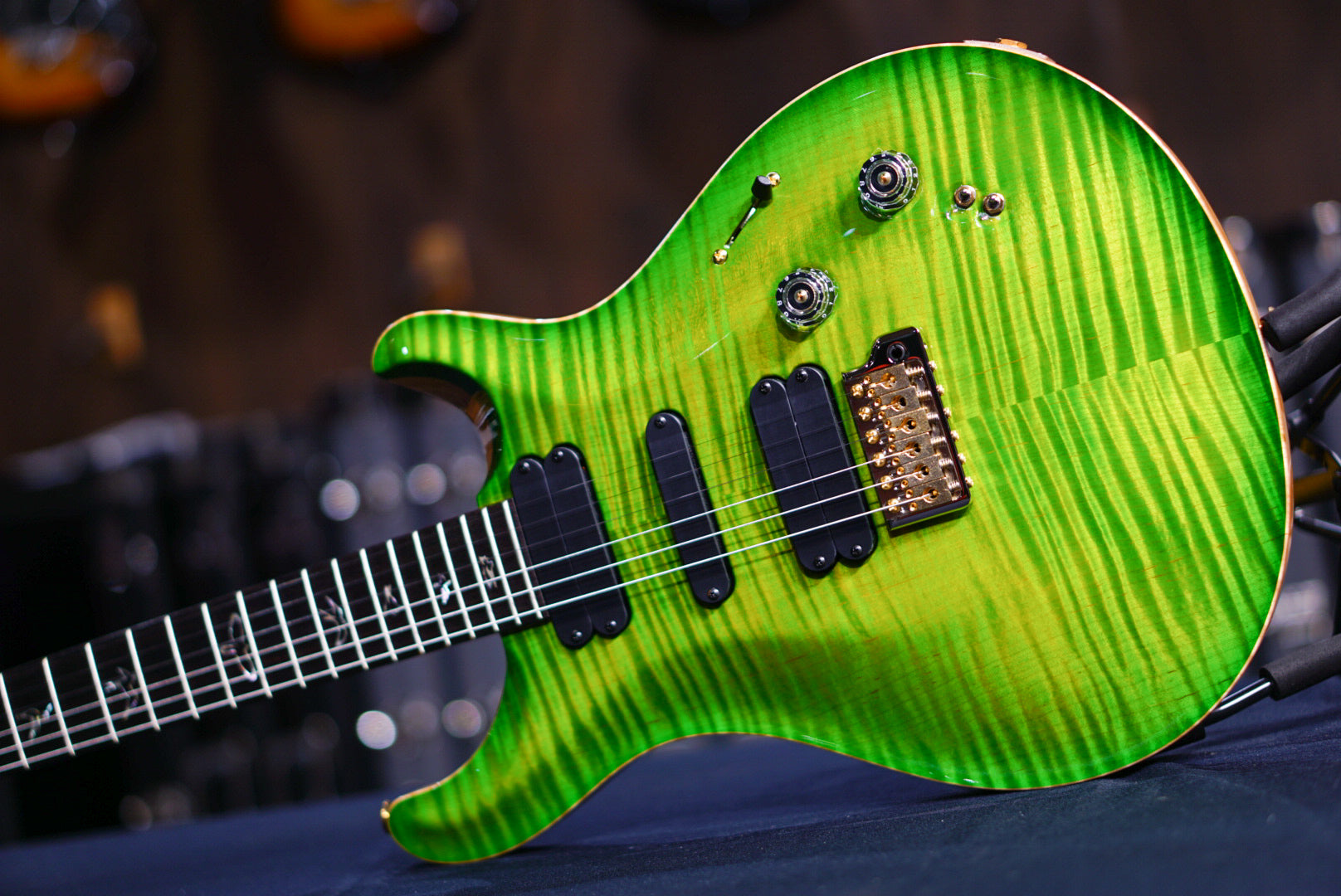 PRS 509 wood library w rosewood neck eriza verde 10 Top 0374822