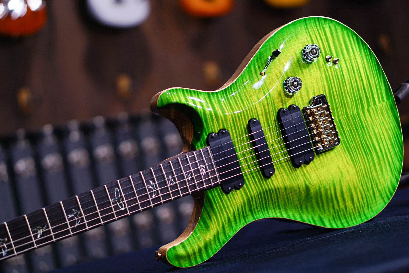 PRS 509 wood library w rosewood neck eriza verde 10 Top 0374822