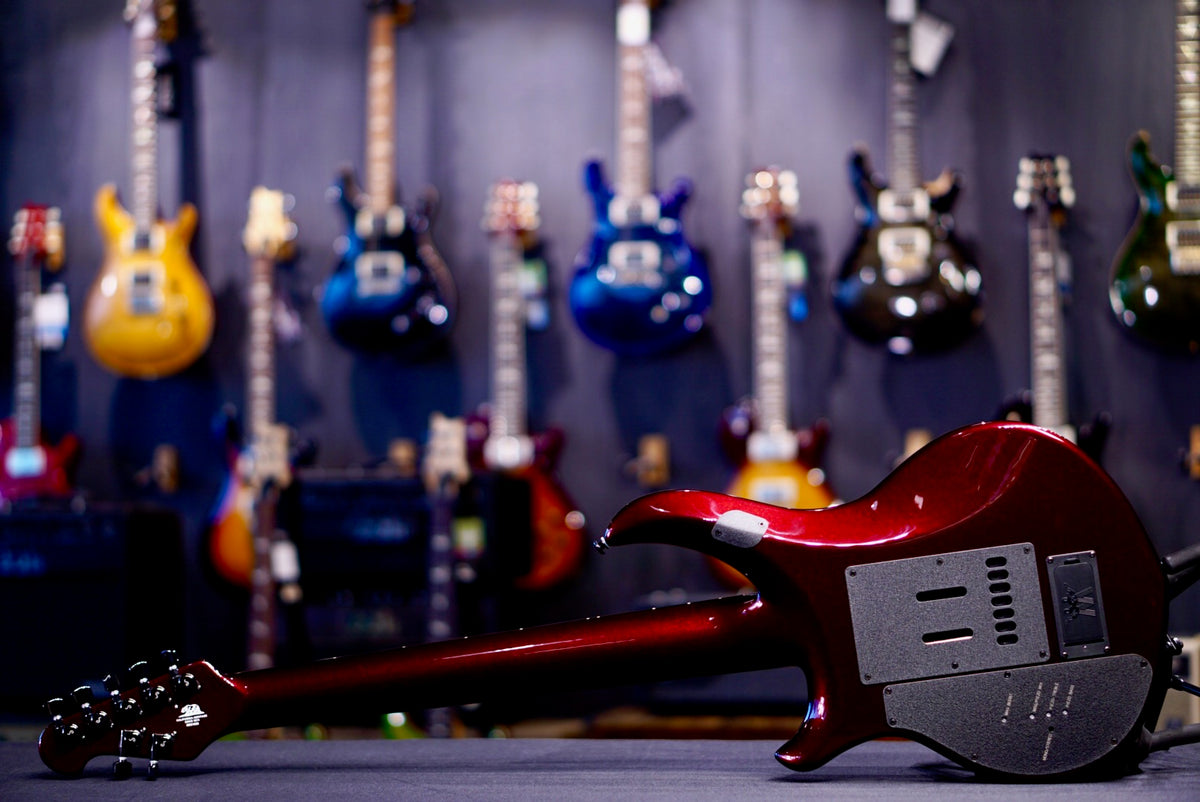 Ernie Ball Music Man Majesty Premium Select 7 String - Carnelian Red M021638