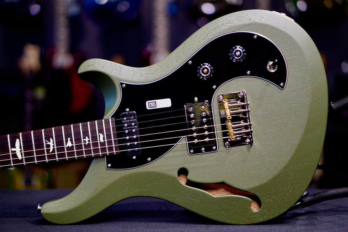 PRS S2 Vela Semi-Hollow Satin Matcha Green S2086334