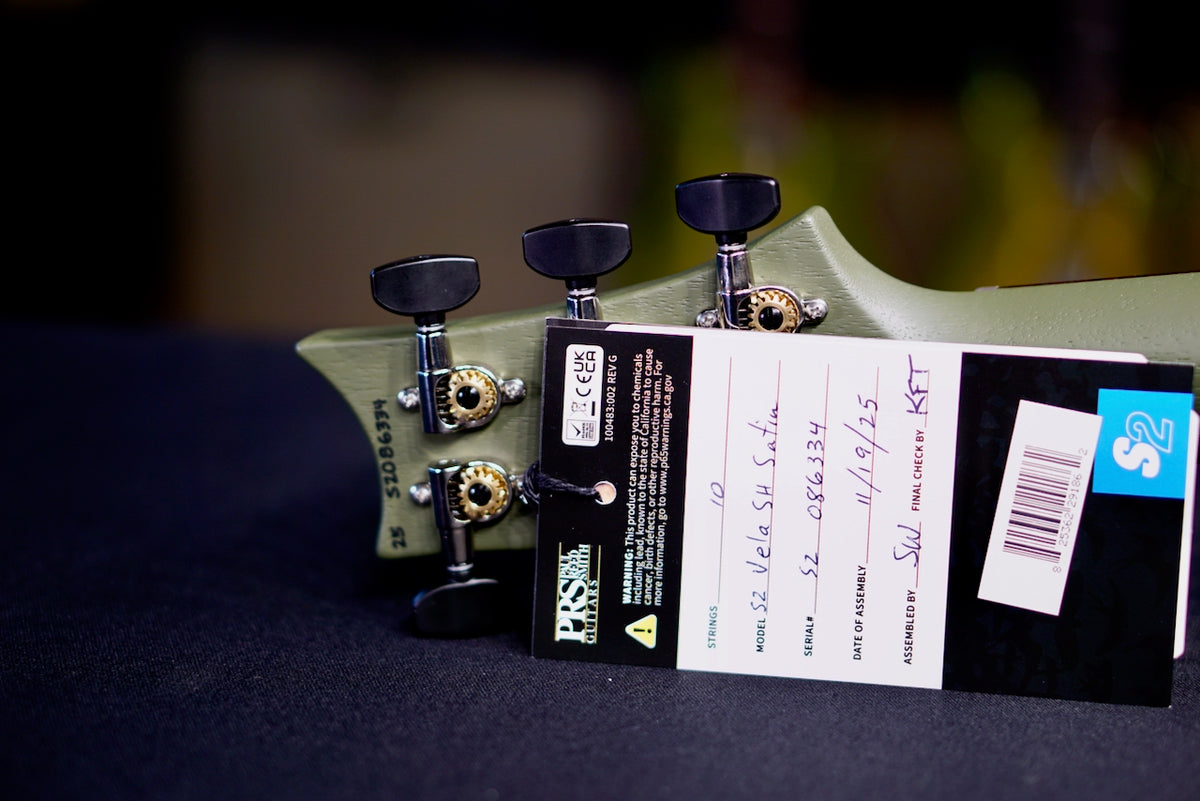 PRS S2 Vela Semi-Hollow Satin Matcha Green S2086334