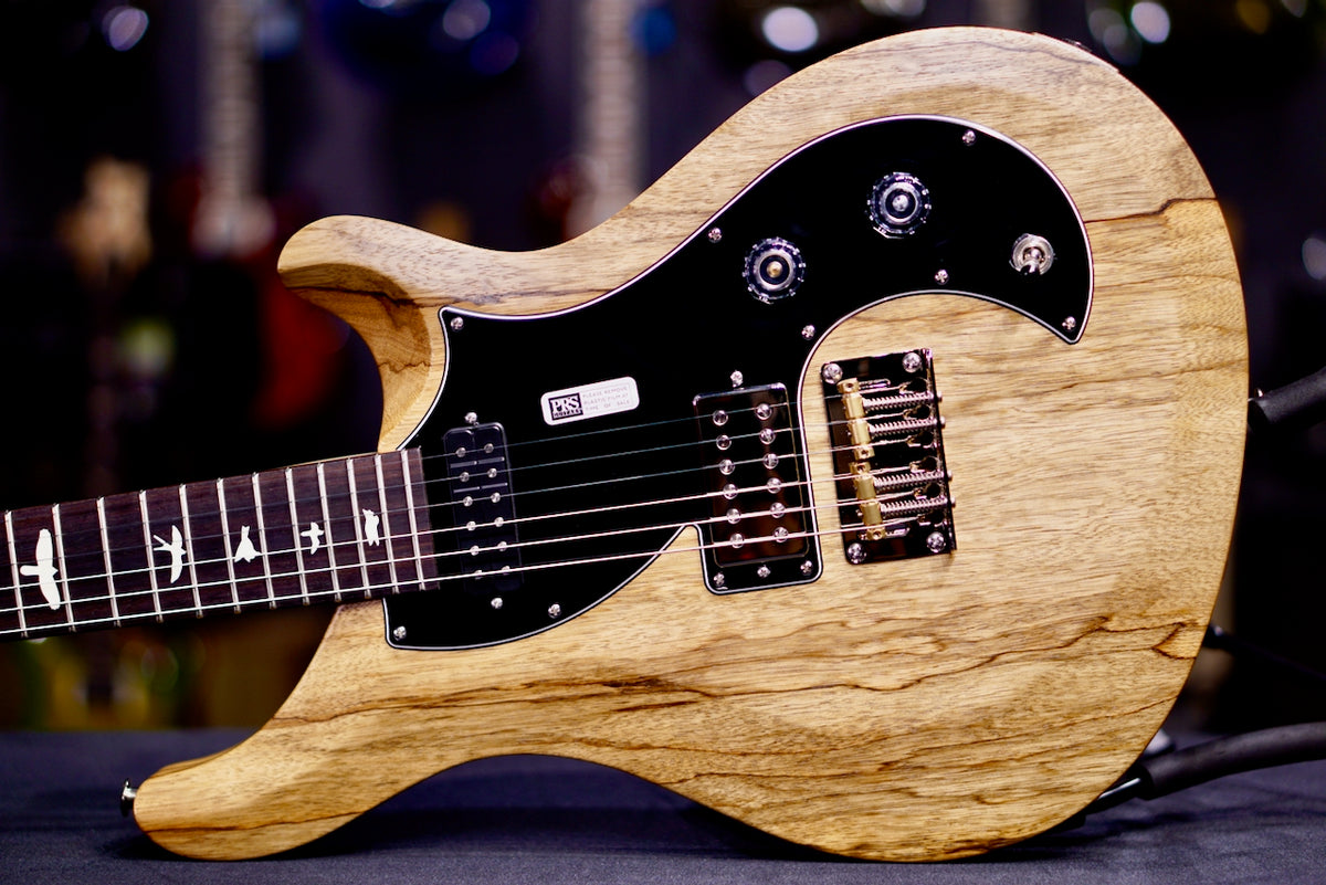 PRS S2 Vela Black Limba Limited - Natural S2089354
