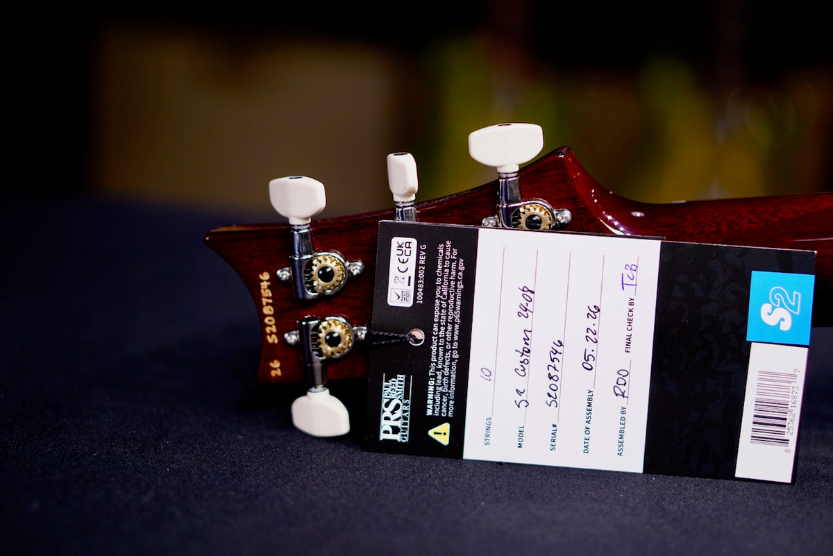 PRS S2 Custom 24-08 Fire Red Burst S2087546