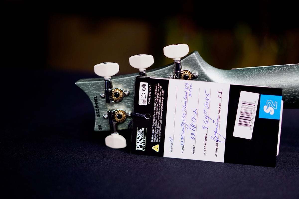 PRS S2 McCarty 594 Thinline Satin Mavis Mint Metallic S2084912