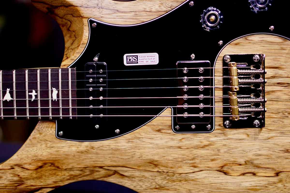 PRS S2 Vela Black Limba Limited - Natural S2089353