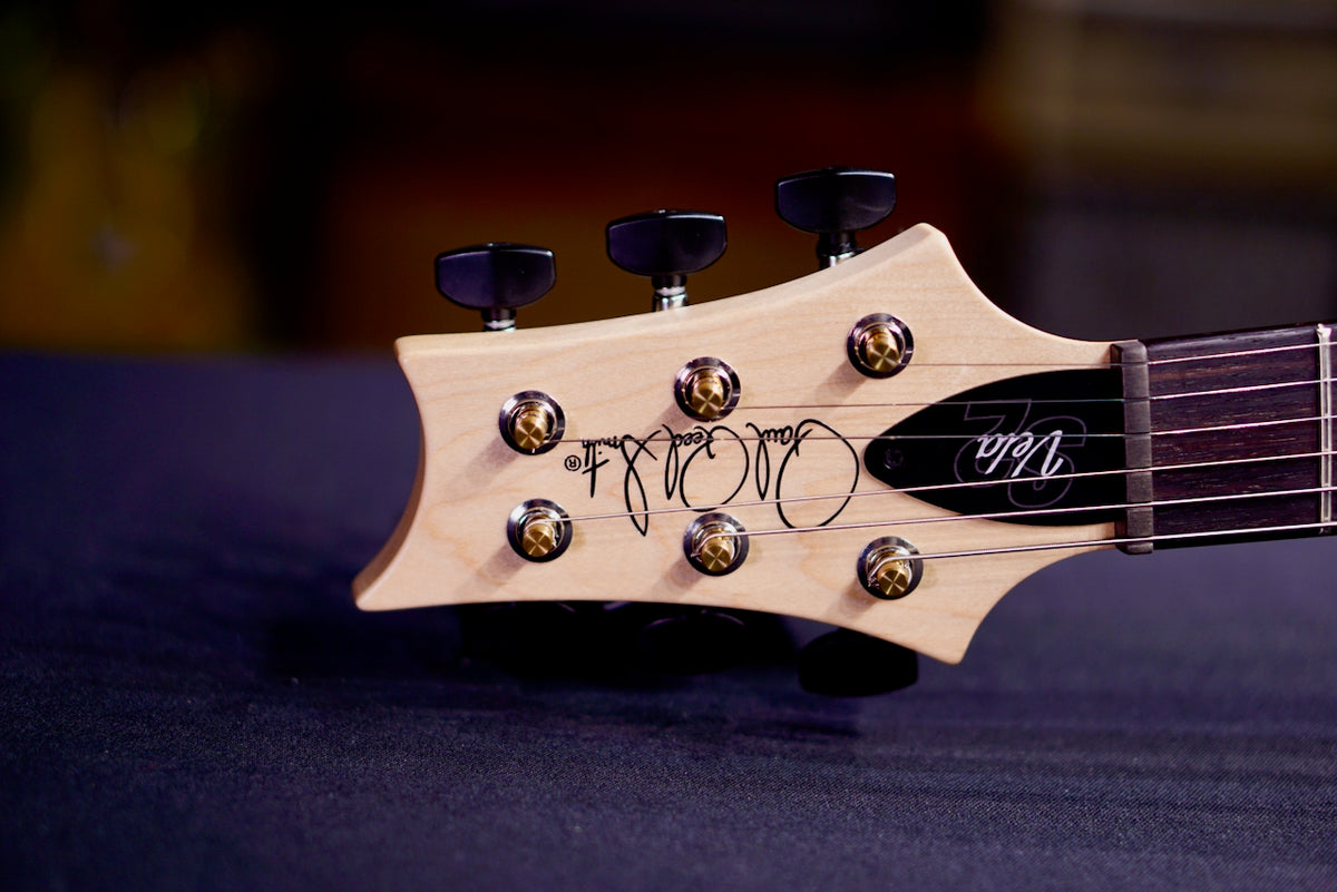 PRS S2 Vela Black Limba Limited - Natural S2089353