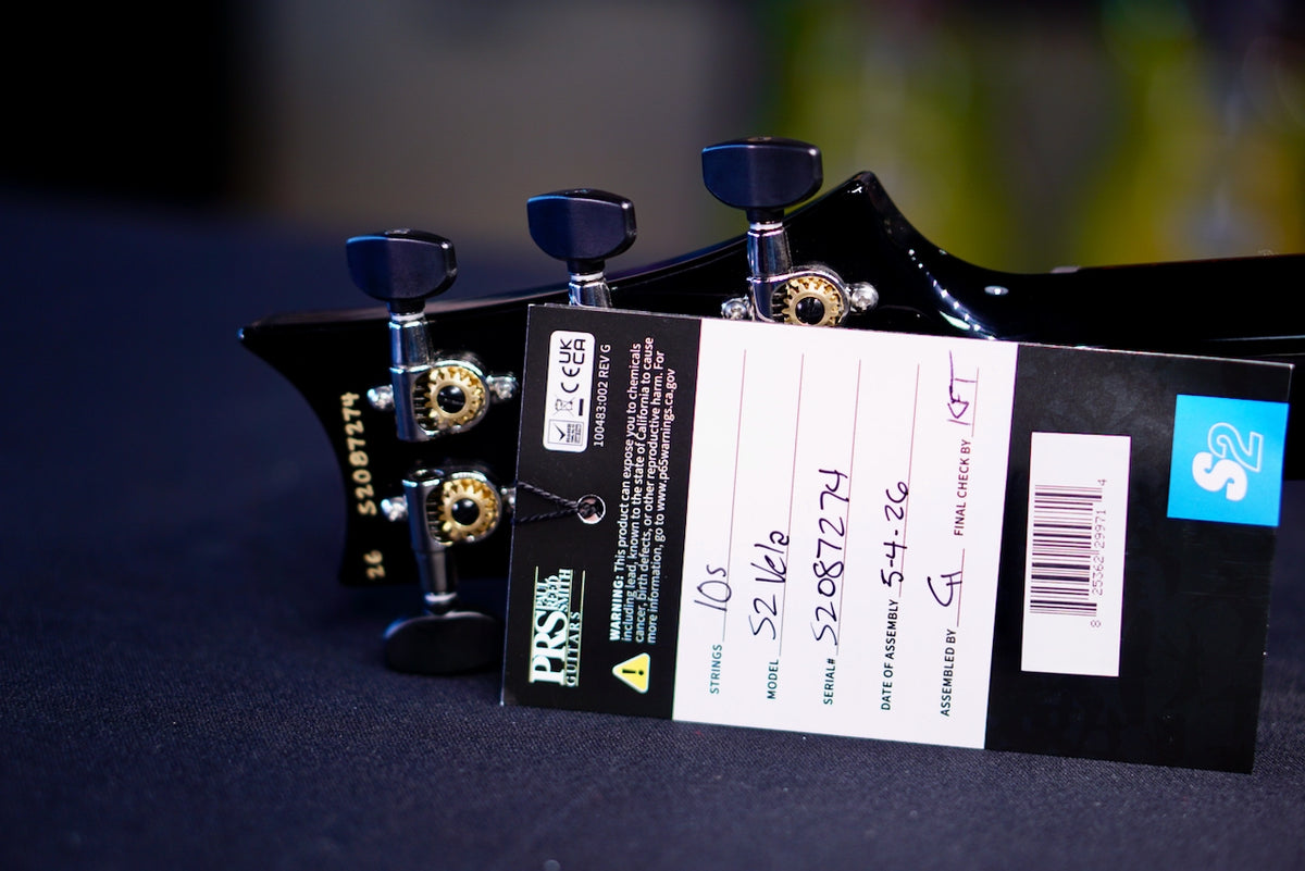 PRS S2 Vela HHT Black S2087274