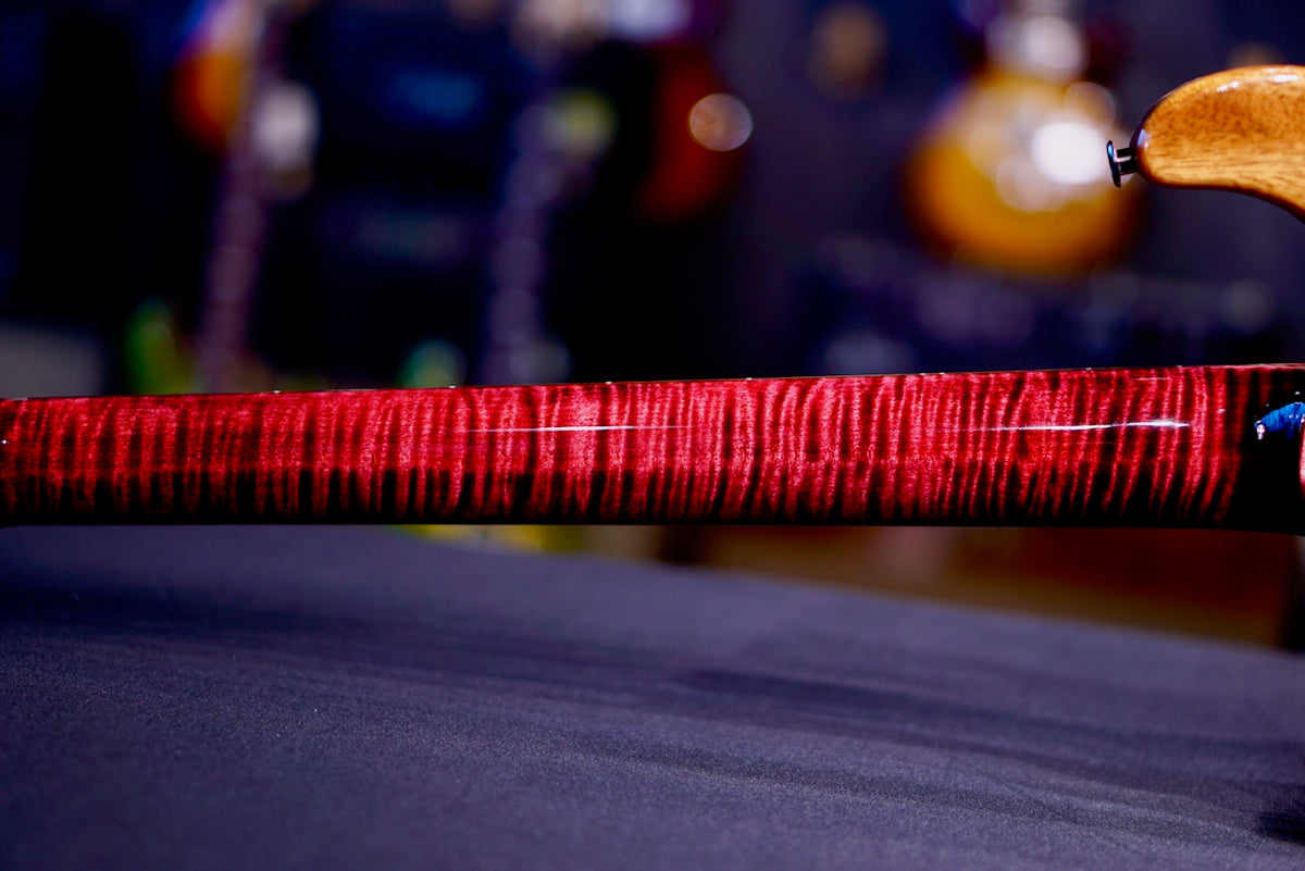 PRS Custom 24-08 Stained Neck Pomegranate { Private Stock Color }  0427440