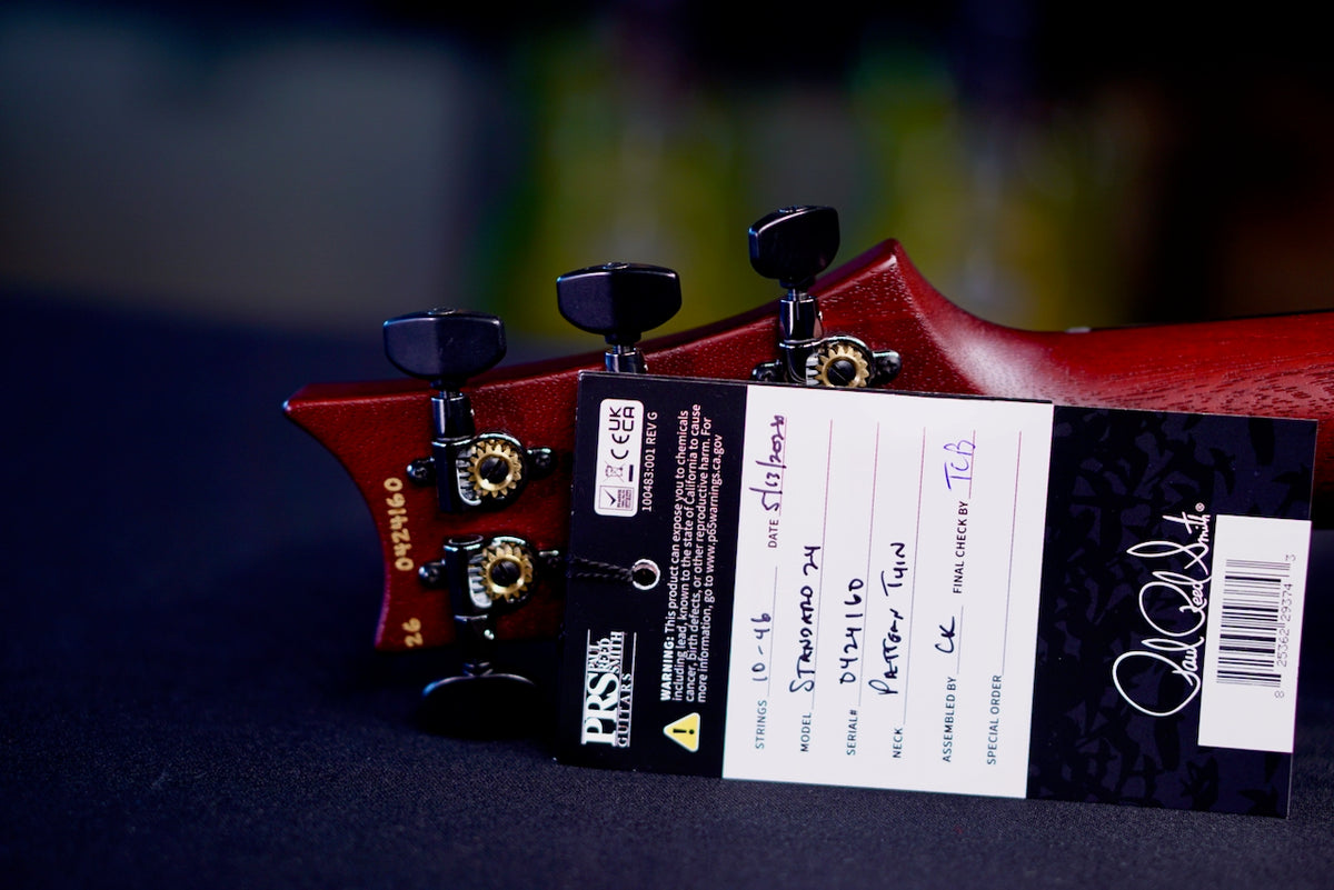 PRS Core Standard 24 Satin Dark Cherry Sunburst 0424160