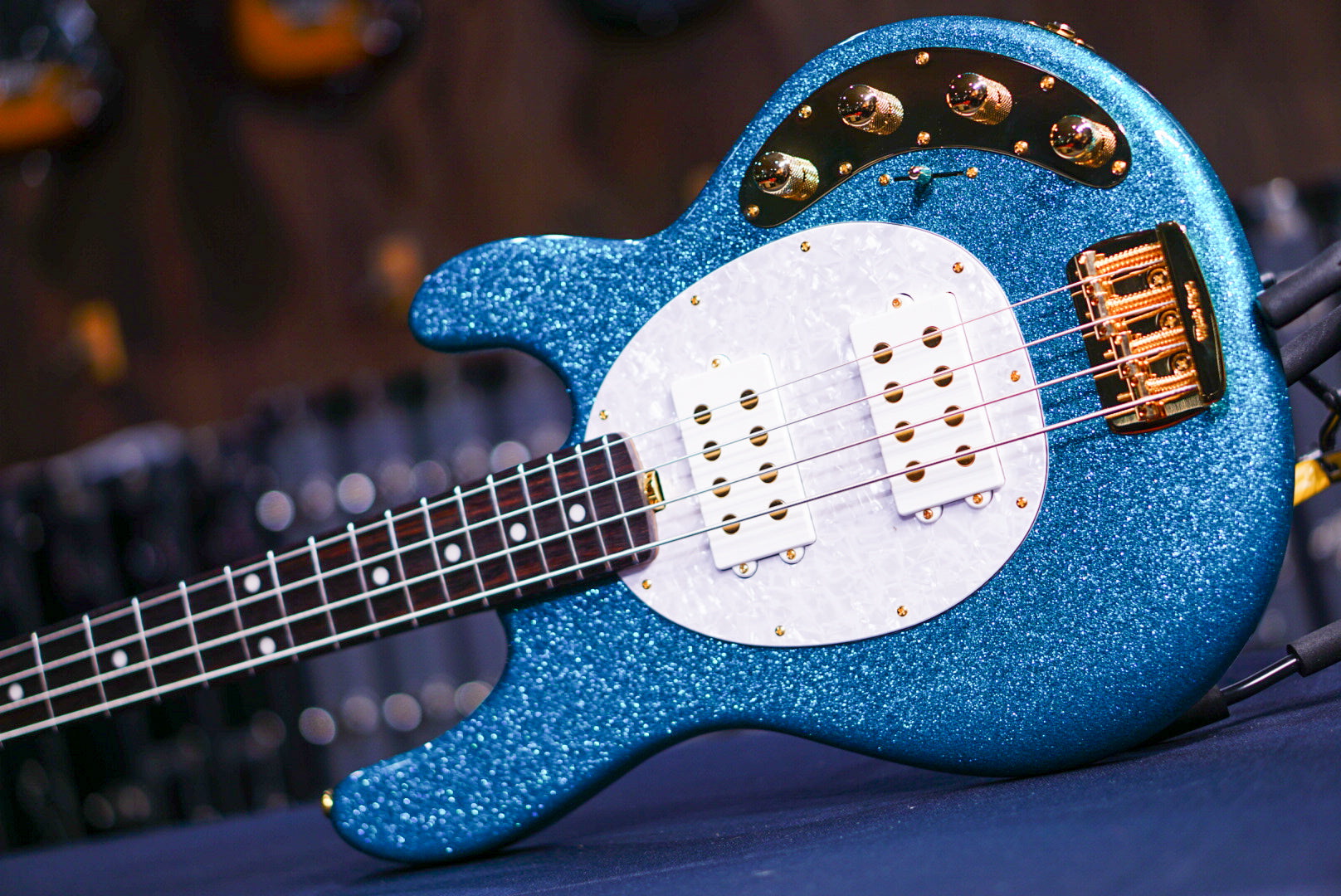 Ernieball Musicman StingRay Special Ocean Sparkle HH K03522