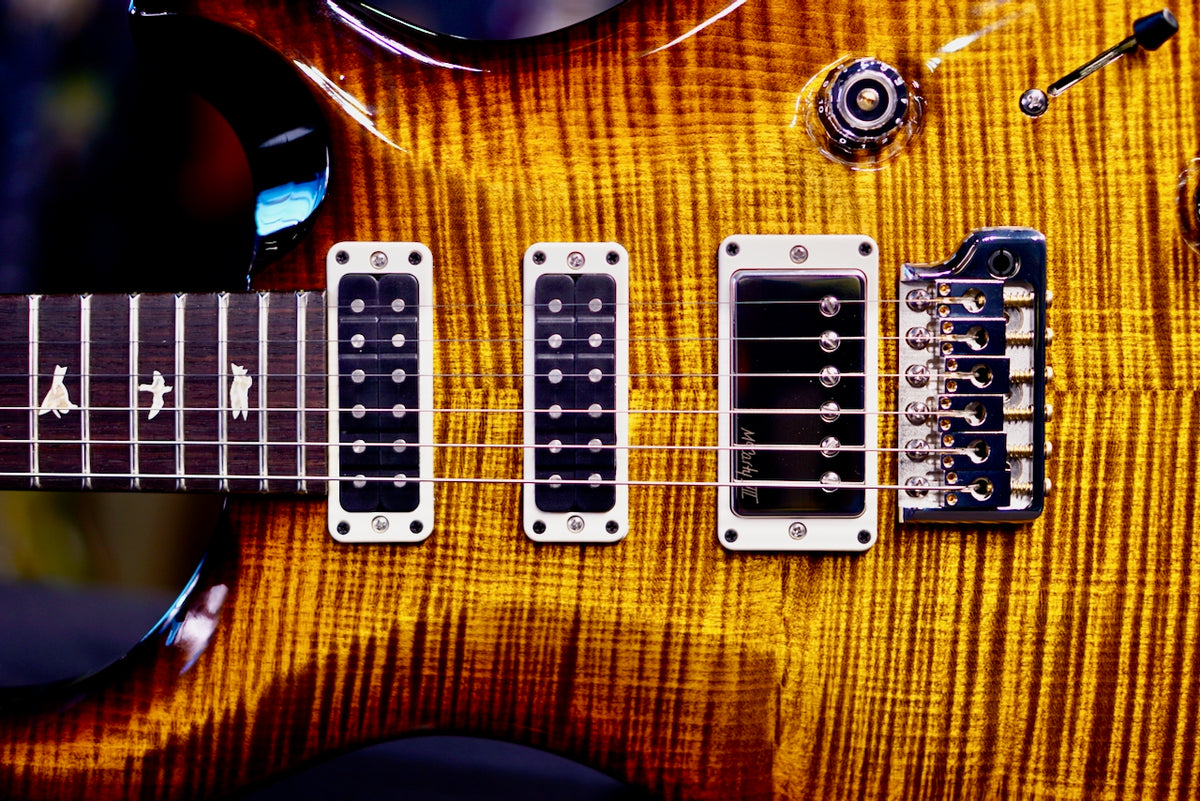PRS Studio Black Gold Wraparound Burst 0417401