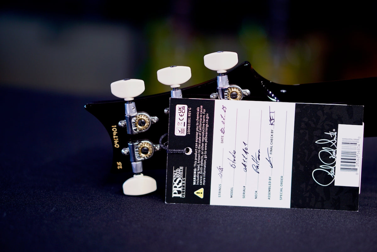 PRS Studio Black Gold Wraparound Burst 0417401