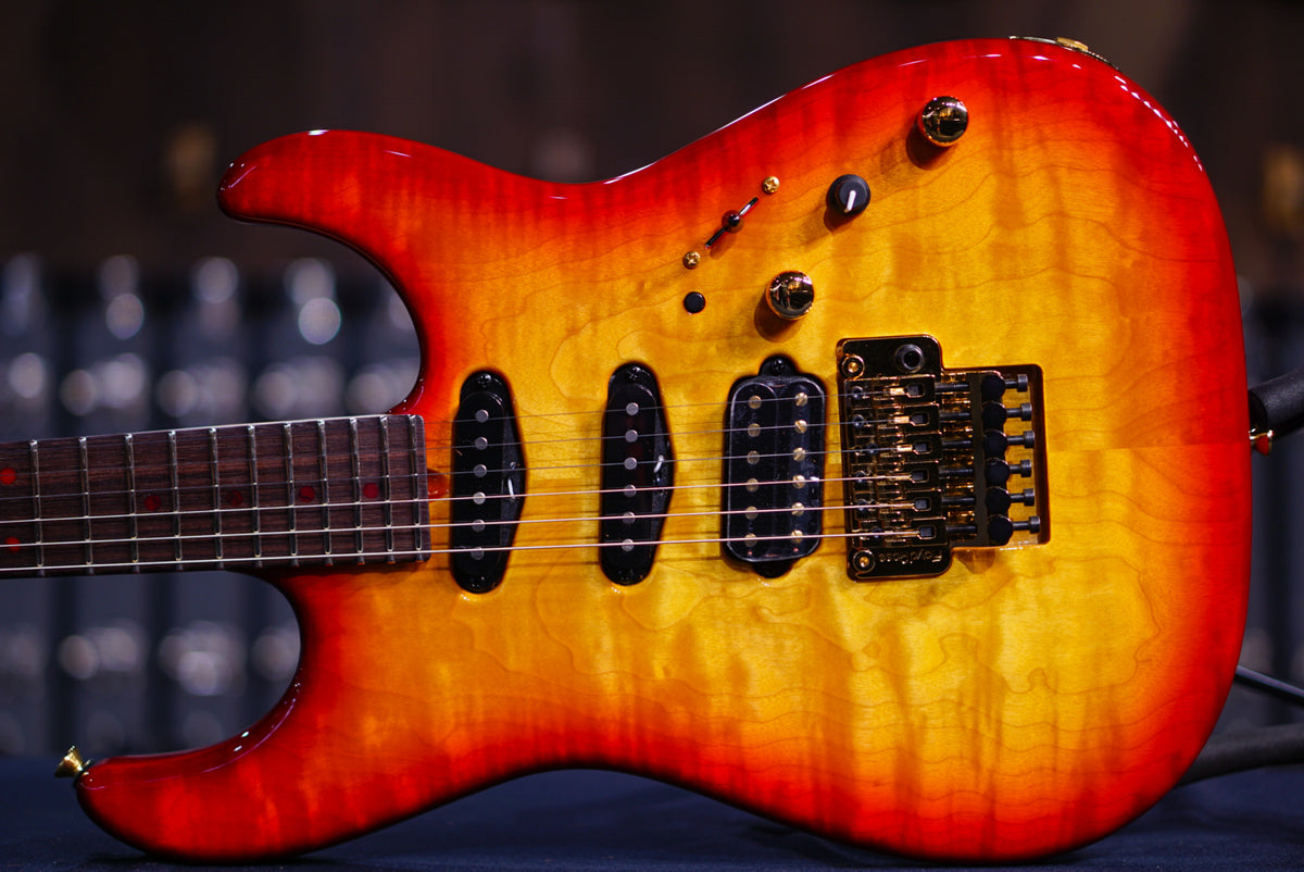 Tyler Rear Rout James Tyler studio elite HD rear route cherry sunburst 24263