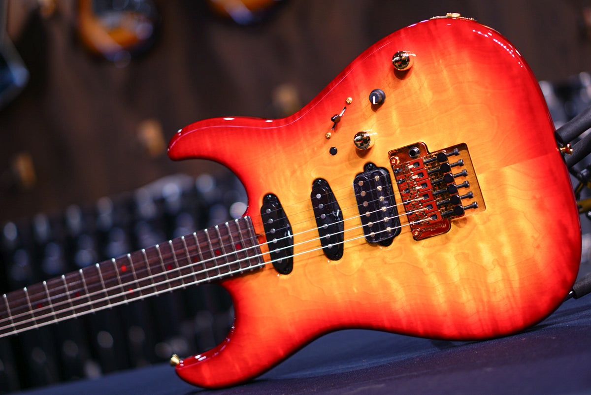 Tyler Rear Rout James Tyler studio elite HD rear route cherry sunburst 24263