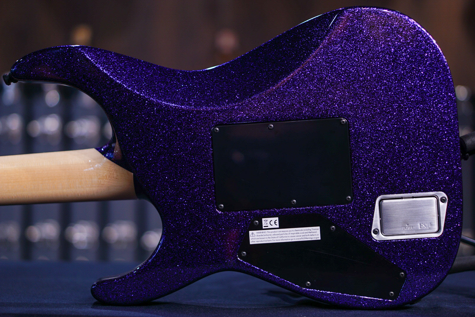 ESP KH-2 kirk hammett purple sparkle E6621232