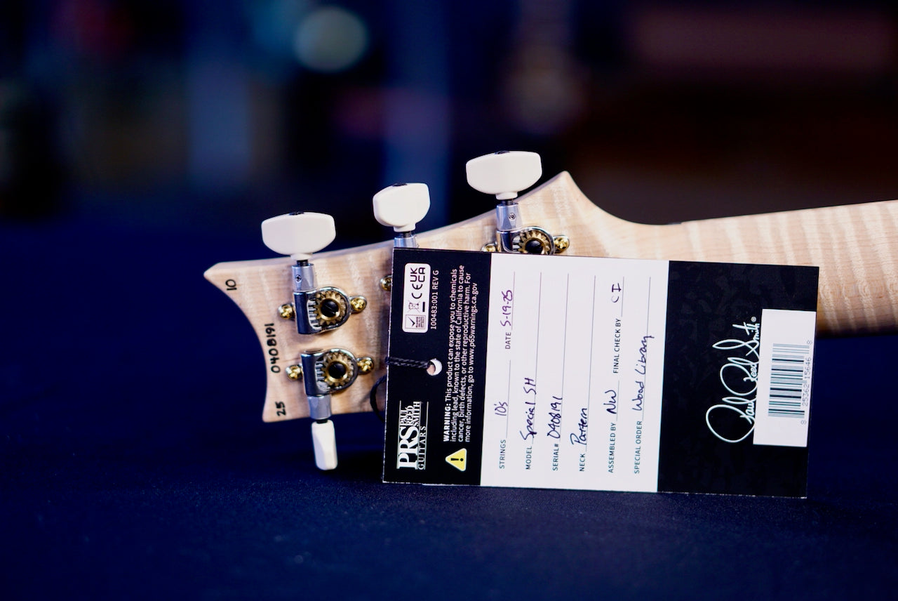 PRS Special 22 semi hollow wood library Natural 0408191