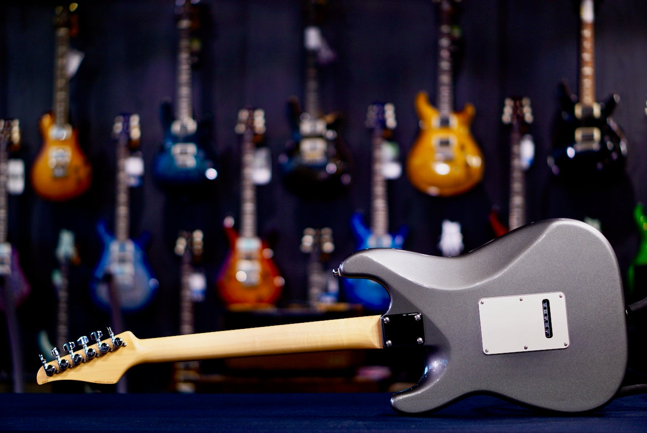 Suhr Limited Edition Classic S Pewter Metallic HSS Maple 84922