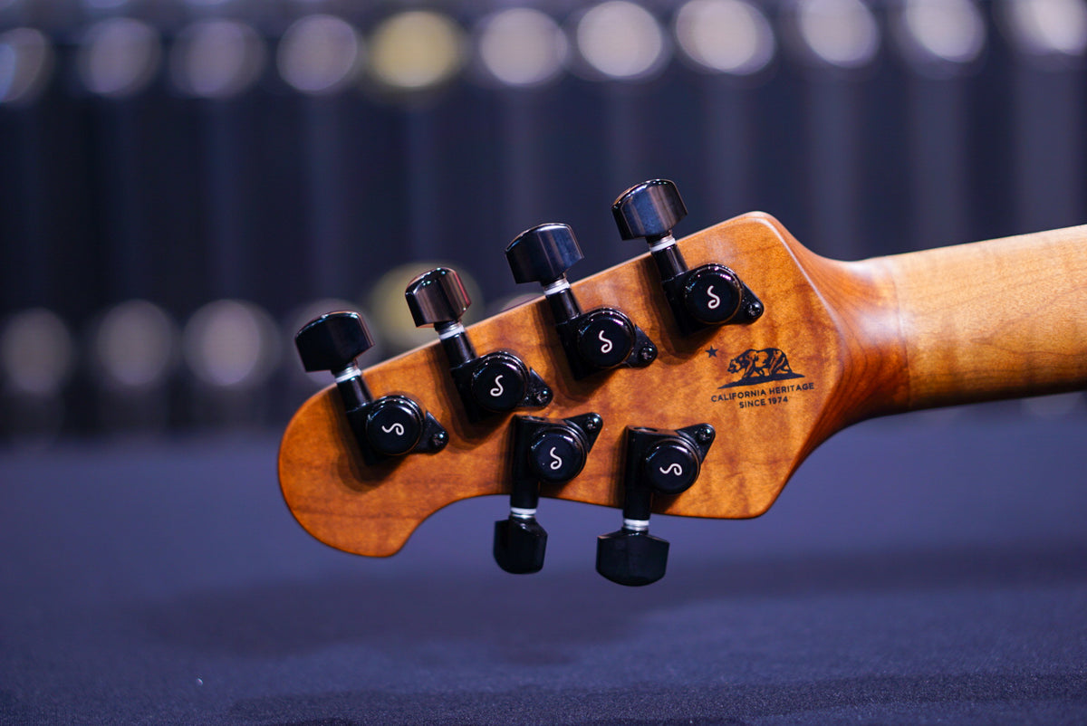 Ernie Ball Music Man Cutlass HT SSS Raspberry Burst H04803
