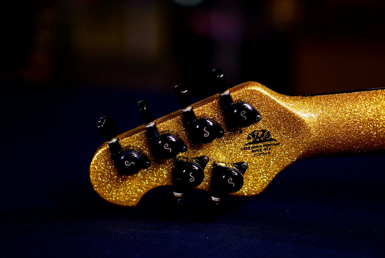 Music Man John Petrucci Majesty BFR Gold Sparkle Namm Limited M06548