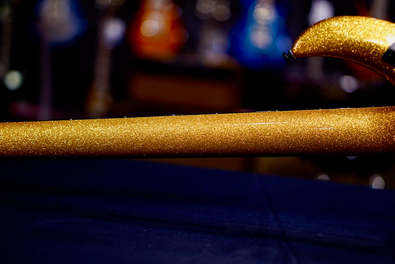 Music Man John Petrucci Majesty BFR Gold Sparkle Namm Limited M06548